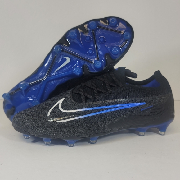 Nike Mens Size 5 Phantom GX Elite AG-Pro Black Chrome Soccer Cleats DD9441 040